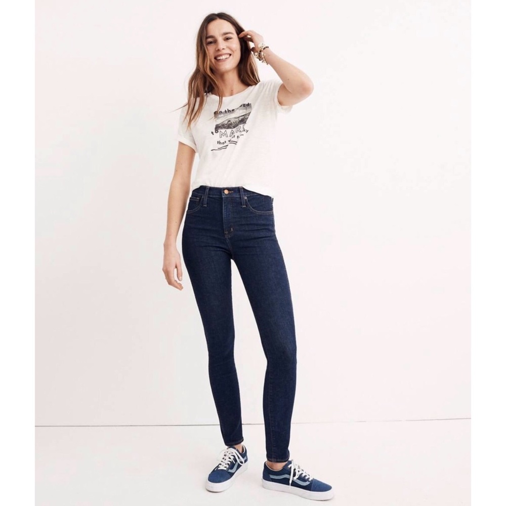 Madewell Skinny Skinny High Riser 10” jeans